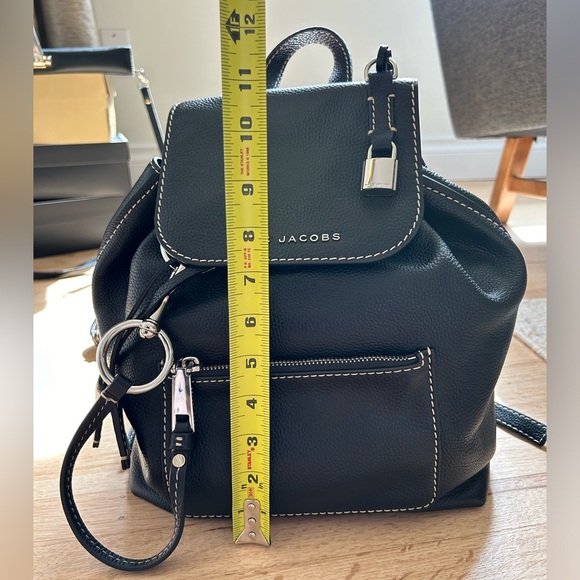 Marc Jacobs Bold Grind leather backpack in black - Picture 4 of 6